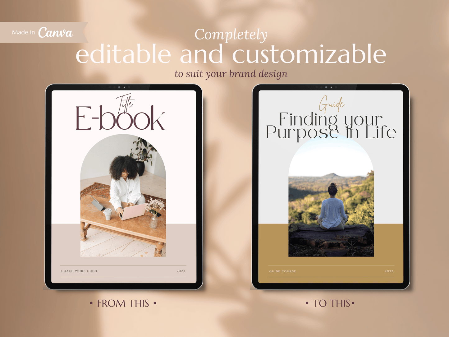 Editable Ebook, Guide, Lead Magnet, Checklist, Worksheets, Planners Canva Templates