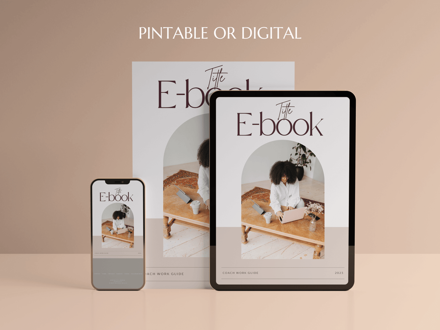Editable Ebook, Guide, Lead Magnet, Checklist, Worksheets, Planners Canva Templates