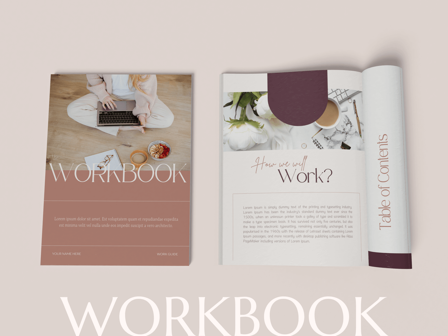 Workbook, Lead Magnet, Course, Checklist, Worksheets, Planners, Goals Setting Templates