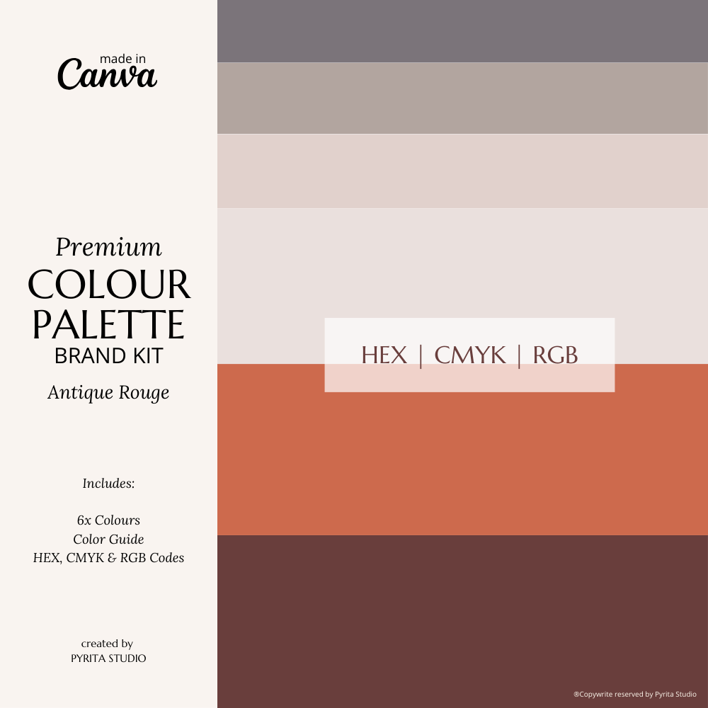 sophisticated color palette