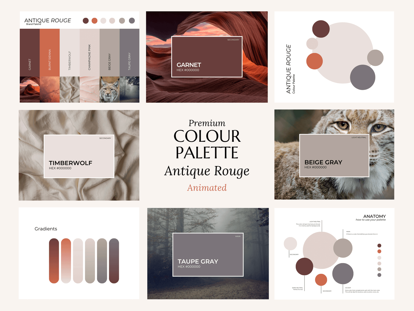 sophisticated color palette