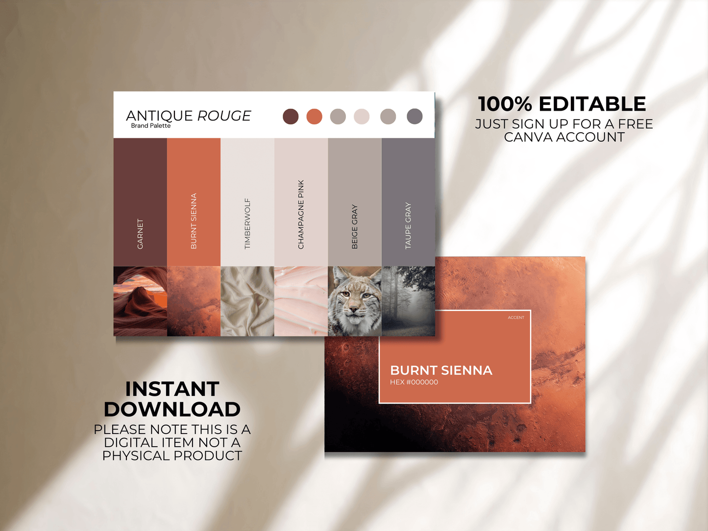 sophisticated color palette