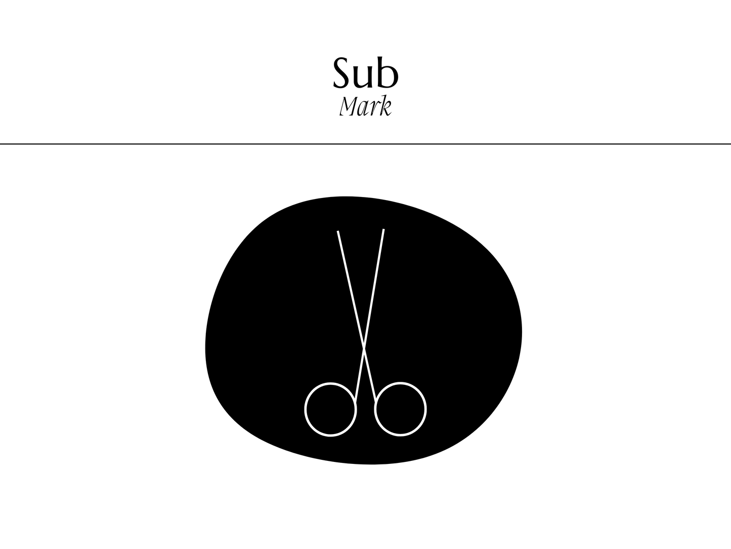 LAURA | Hairstylist & Beauty Salon Logo Kit | DIY Elegant Black & White Canva Template
