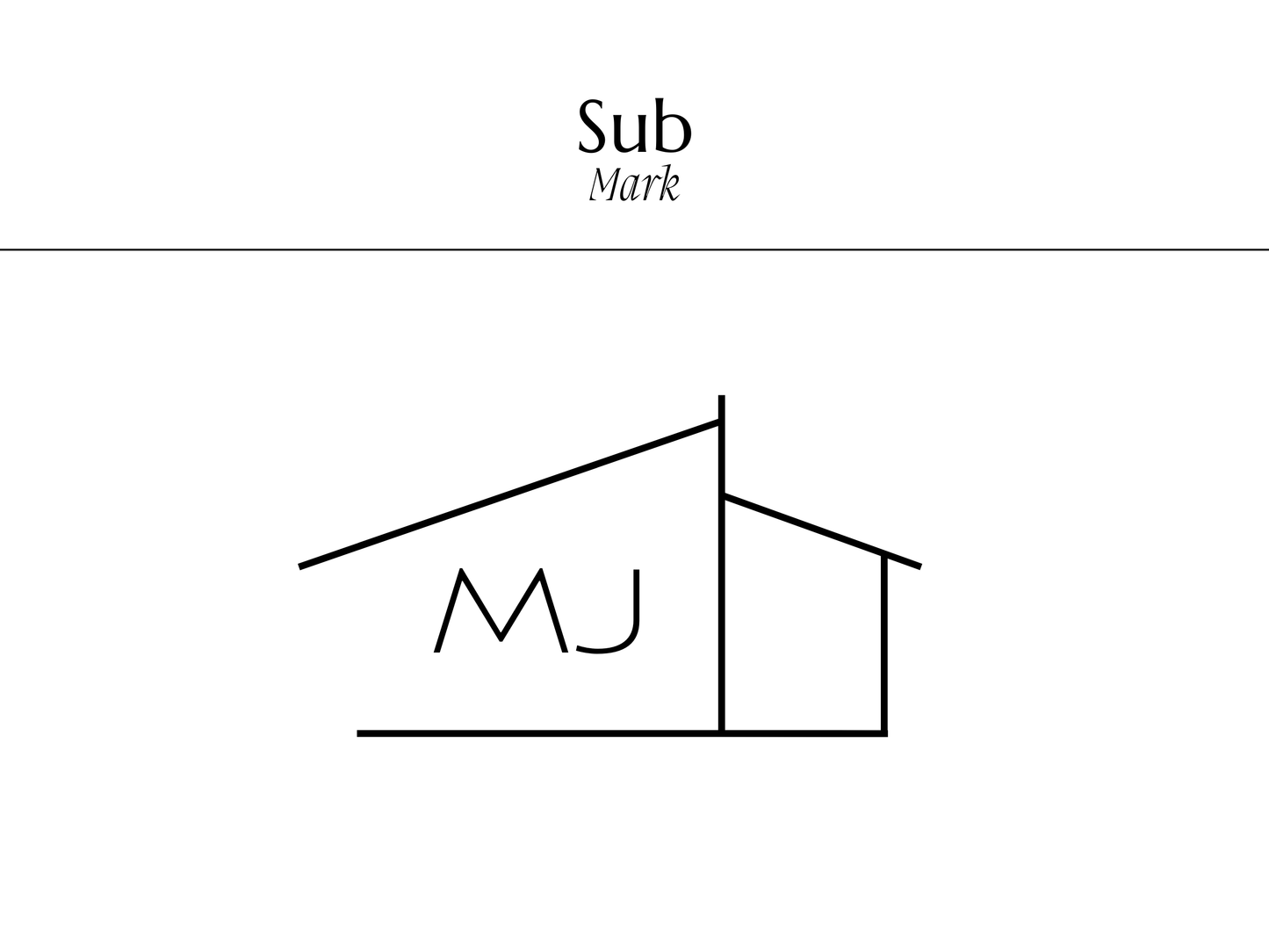 MATTHIAS | Architect & Interior Designer Logo Kit | DIY Black & White Canva Template, Modern Branding