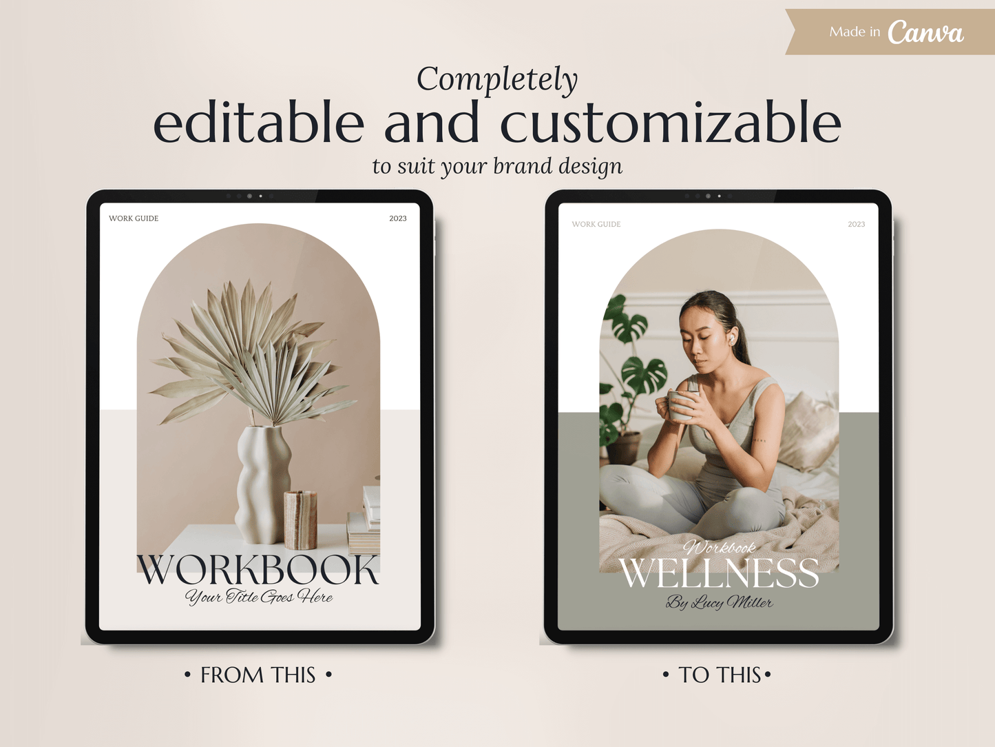 Worbook Canva Templates