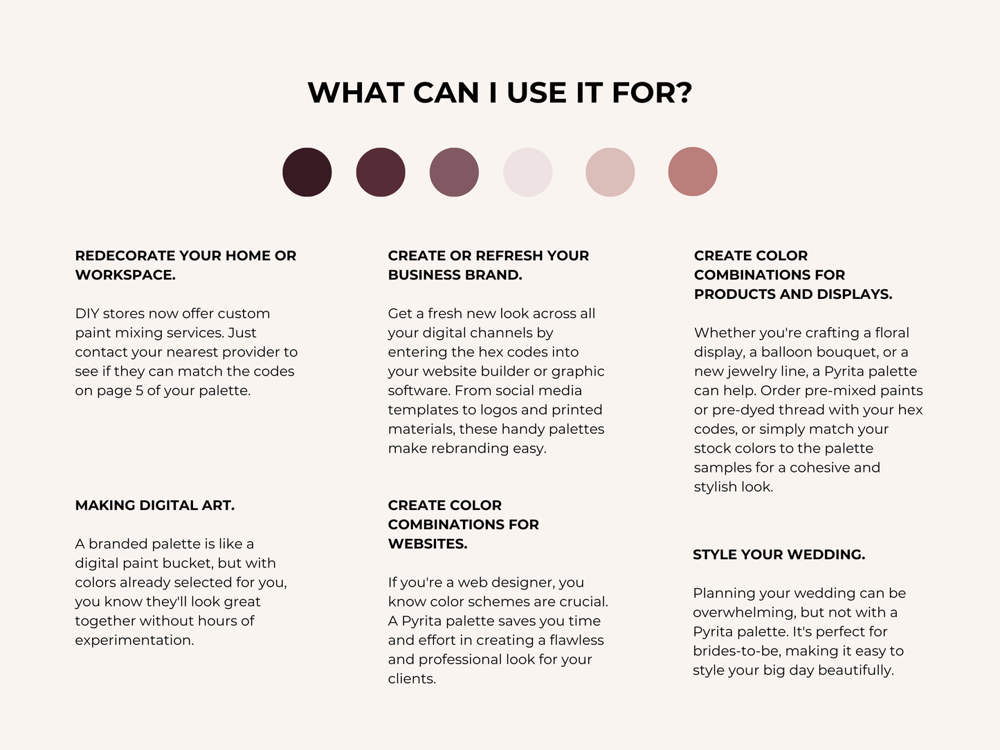 Velvet Bloom | Premium Brand Palette | Editable Canva Template with Hex Codes | Pink + Purple Vintage Colour Palette