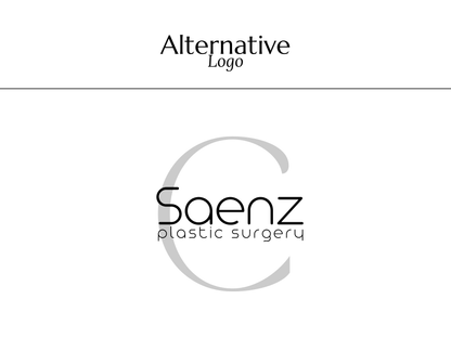 CARTER | Beauty Logo Kit | DIY Black & White Canva Template, Elegant Branding Package