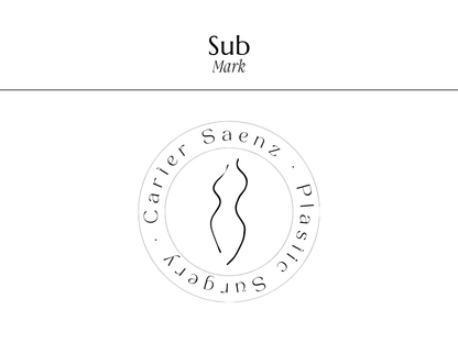 CARTER | Beauty Logo Kit | DIY Black & White Canva Template, Elegant Branding Package