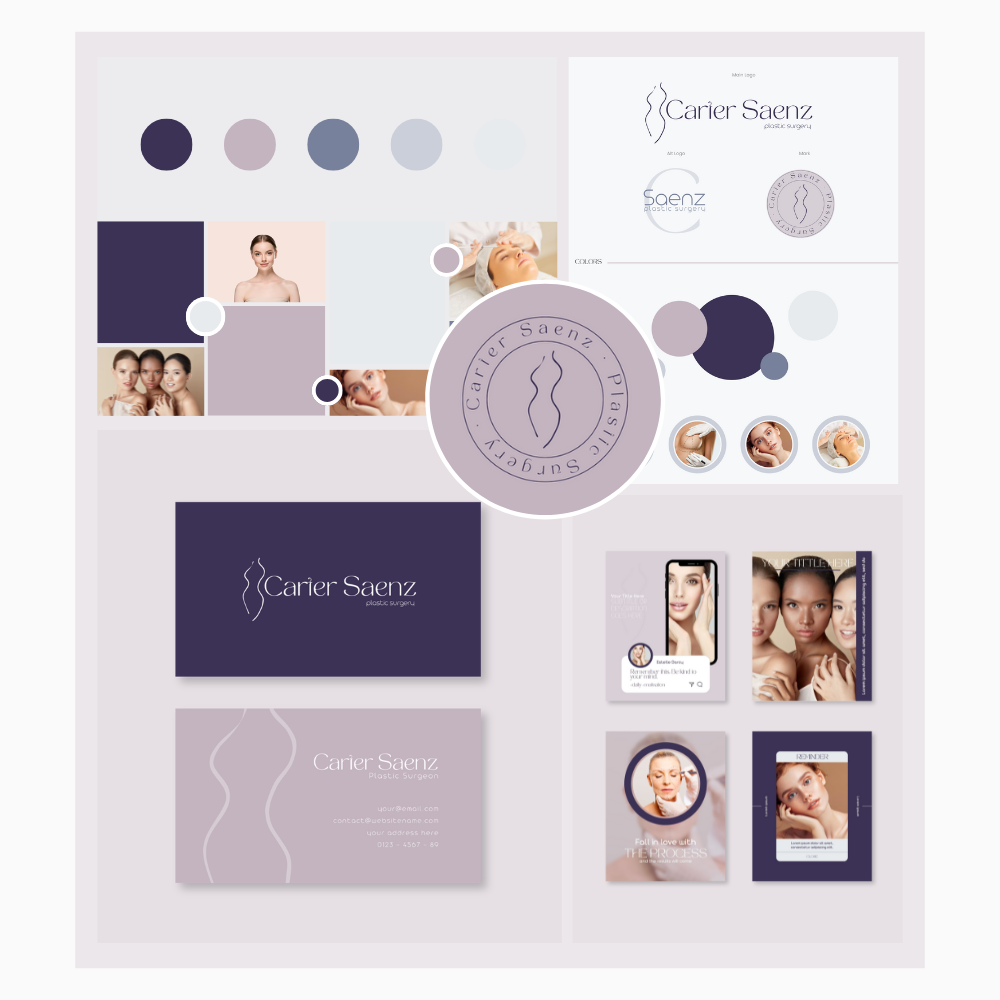 PYIRITA STUDIO_Branding Kit Template Brand Bundle DYI Editable Logo Personal Brand Fully Customizable Business Brand Kit, Brand Board, Cards, Social Pack
