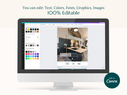 EMILY | REALTOR - REAL ESTATE - ARCHITECT - INTERIOR DESIGNER | DYI Personal Branding Kit | Canva Templates - Logos, Brand Board, Business Card, Email Signature, Social Media Kit
