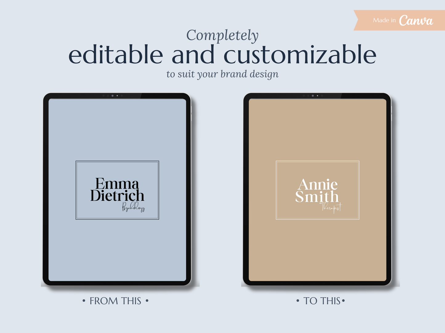 EMMA | COACH EXPERT | DYI Profesional Branding Kit | Canva Templates - Logos, Brand Board, Business Card, Email Signature, Social Media Kit