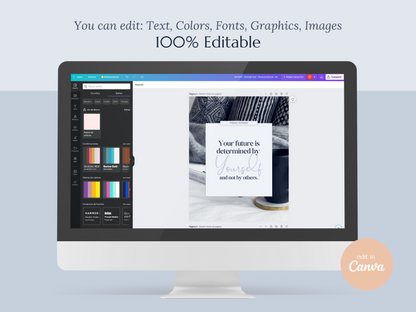 EMMA | COACH EXPERT | DYI Profesional Branding Kit | Canva Templates - Logos, Brand Board, Business Card, Email Signature, Social Media Kit