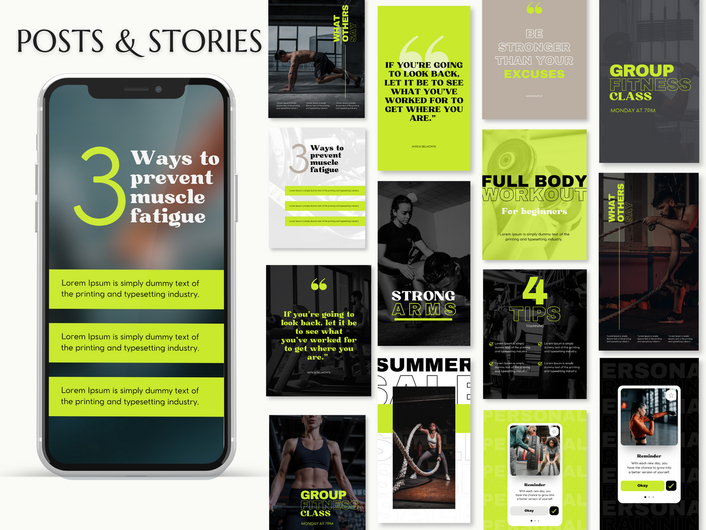 FELIX | TRAINER - FITNESS | Editable Personal Branding Kit | Canva Templates - Logos, Brand Board, Business Card, Email Signature, Social Media Kit