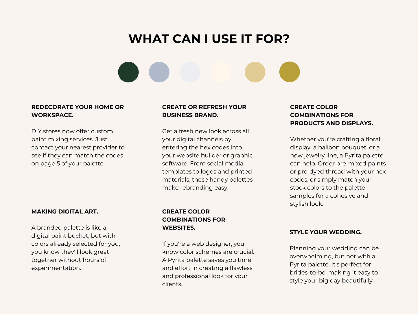 Golden Dreamscape | Premium Canva Color Palette with Hex Codes