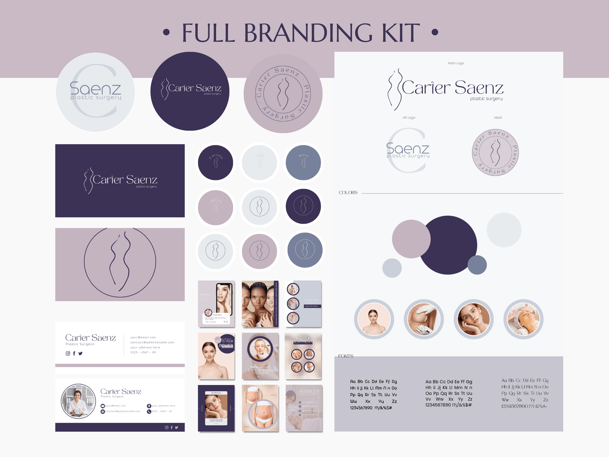 PYRITA STUDIO_Branding Kit Template Brand Bundle DYI Editable Logo Personal Brand Fully Customizable Business Brand Kit, Brand Board, Cards, Social Pack