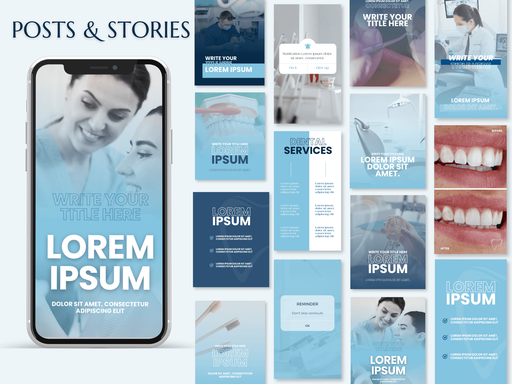 PYRITASTUDIO_WILLIAM | DENTIST | | Editable Professional Branding Kit