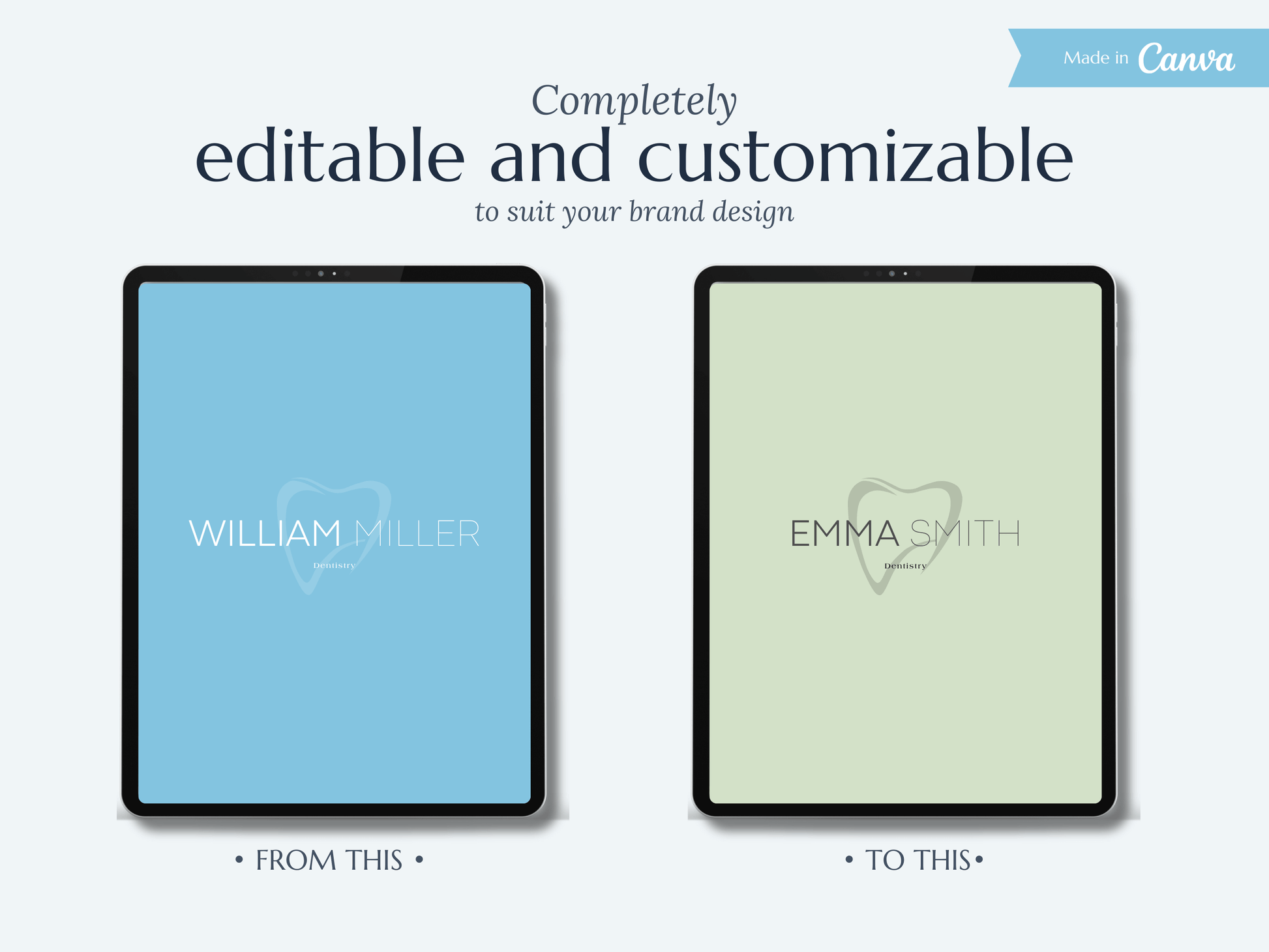 PYRITASTUDIO_WILLIAM | DENTIST | | Editable Professional Branding Kit