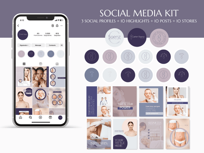 PYRITA STUDIO_Branding Kit Template Brand Bundle DYI Editable Logo Personal Brand Fully Customizable Business Brand Kit, Brand Board, Cards, Social Pack
