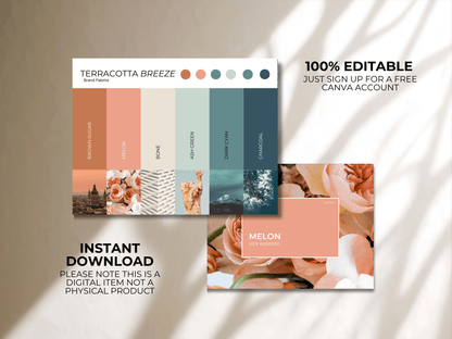 Terracotta Breeze | Modern Brand Color Palette
