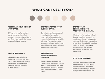 Vintage Nude | Premium Colour Palette | Editable Canva Template with Hex Codes | Nudes + Beige Small Business Branding